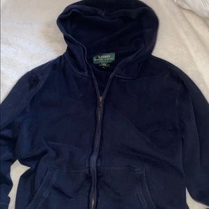 Navy Ralph Lauren cropped jacket